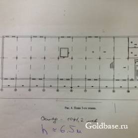 Сдам склад 1195кв.м., 6-й Верхний проезд